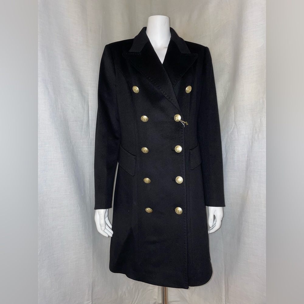 Loro Piana Capolavoro Double Brested Jacket Size 46IT  12US Style 397204 NEW BLK